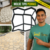 Molde de Piso para Jardins e Calçadas - FlexDecor (+ Guia de Paisagismo e Decoração)